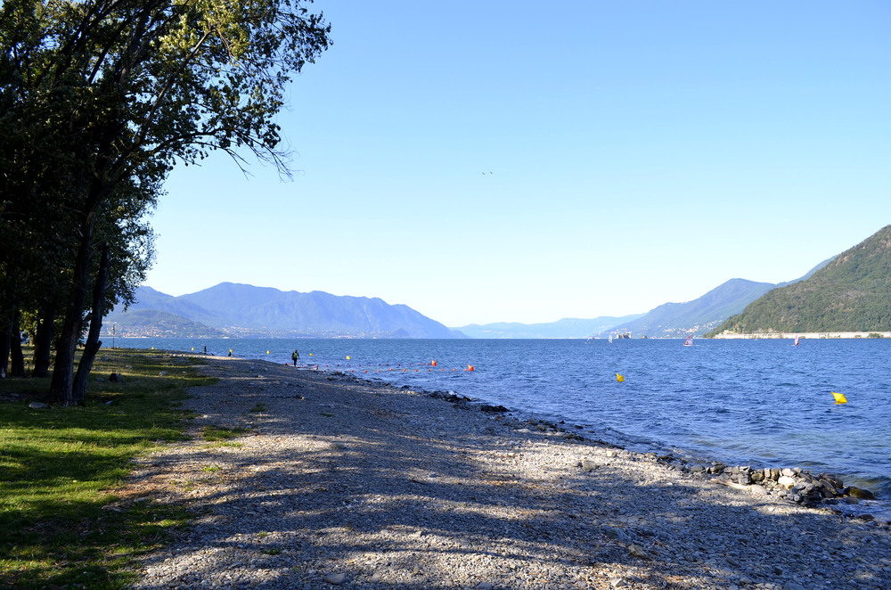 Badestrand von Maccagno